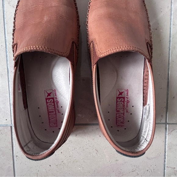 Pikolino's Men's Slip on Loafers Size EU40 (approx 7.5 US) Leather Tan Old Money - Picture 5 of 12
